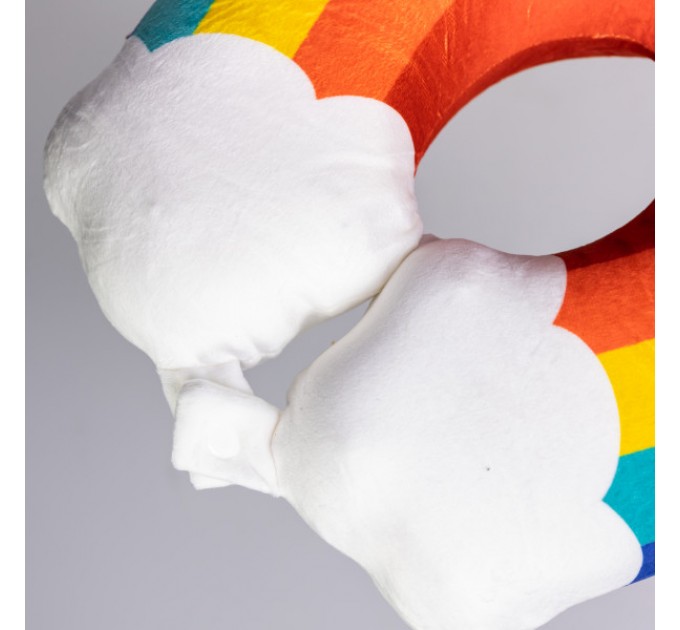 Подушка для шиї Rainbow U-подібна, синій