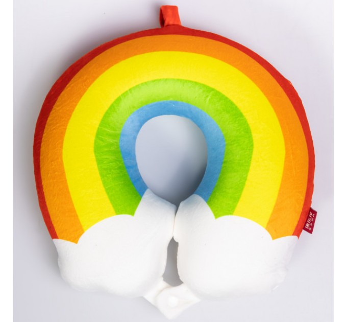 Подушка для шиї Rainbow U-подібна, червоний