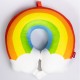 Подушка для шиї Rainbow U-подібна, червоний