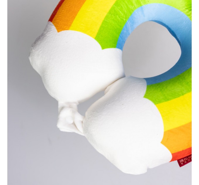 Подушка для шиї Rainbow U-подібна, червоний