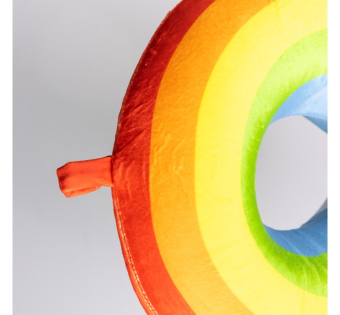 Подушка для шиї Rainbow U-подібна, червоний