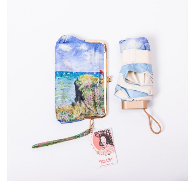 Парасоля механічна складна "Прогулянка по скелястих вершинах Пулвала" Моне