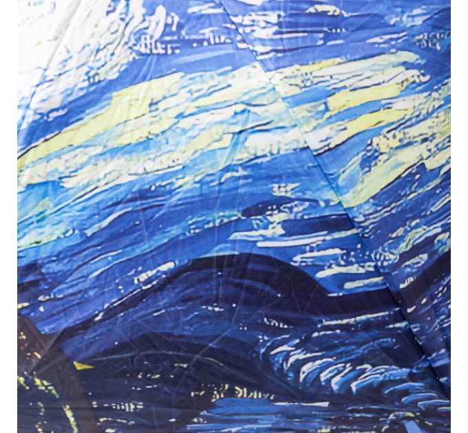 Парасоля механічна складна "Зоряна ніч" Ван Гог