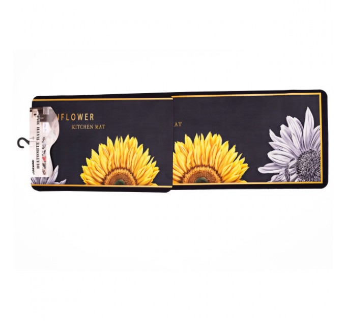 Набор ковриков для кухни 2шт 116*38см/57*38 см, sunflower