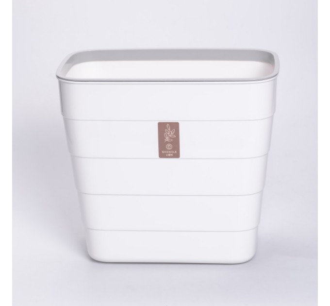 Кошик для сміття підвісний 6 л, білий