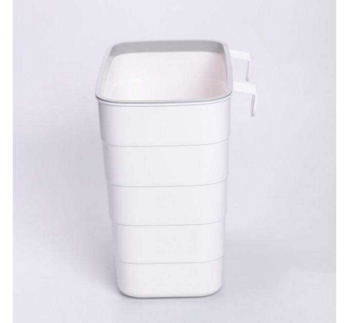 Кошик для сміття підвісний 6 л, білий