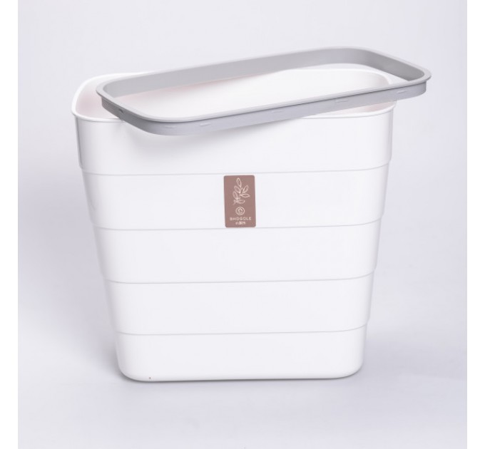 Кошик для сміття підвісний 6 л, білий