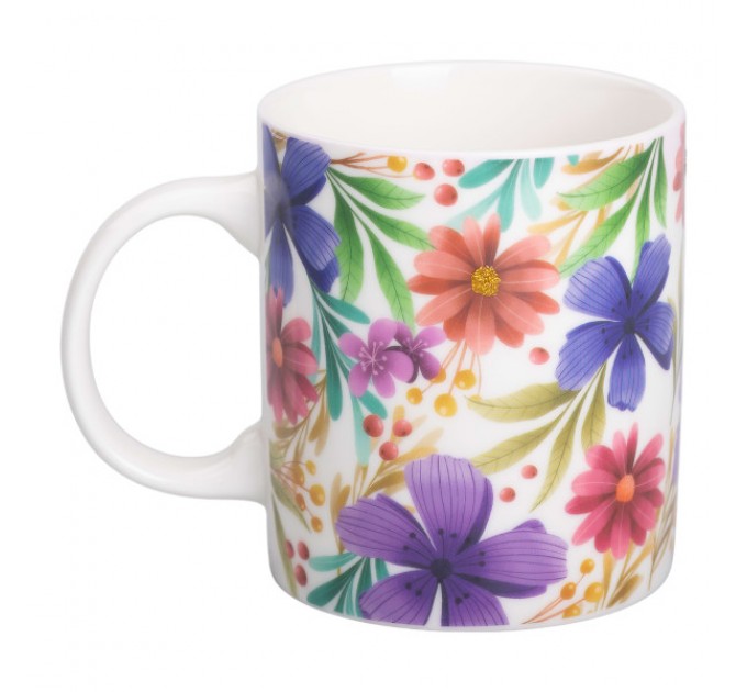 Чашка керамічна 400 мл, фіолетовий