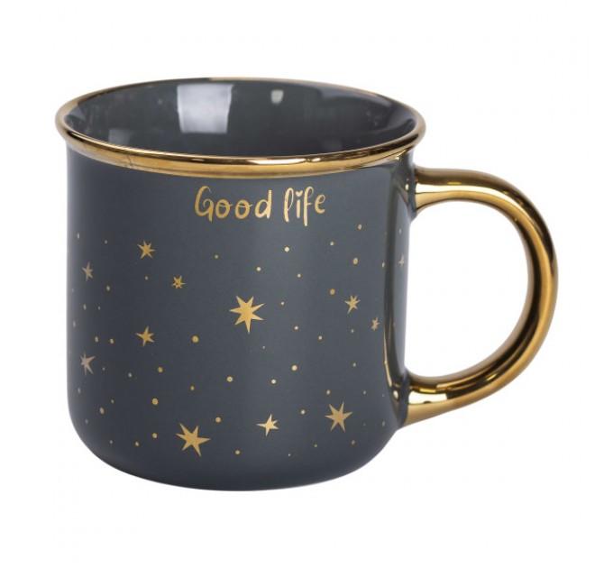 Чашка керамічна Good life 320 мл, зелений