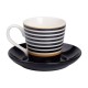 Чашка з блюдцем керамічна 200 мл, horizontal