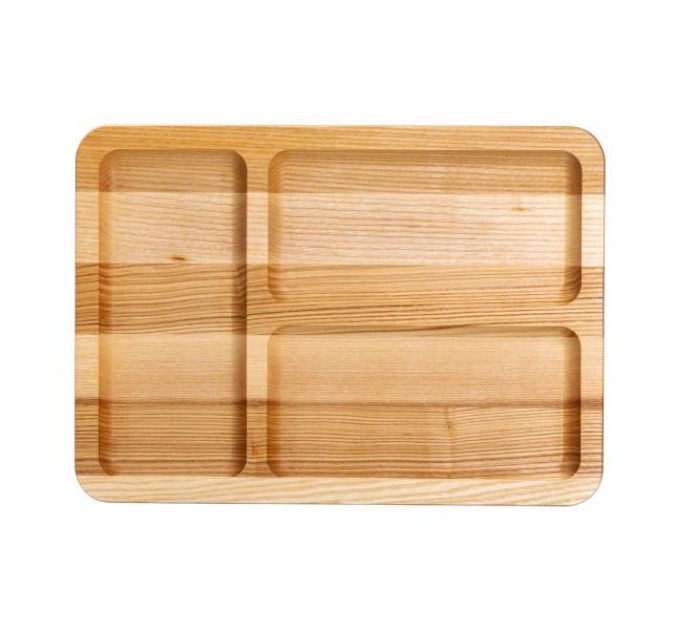 Доска для подачи прямоугольная 25*35 см на 3 секции.