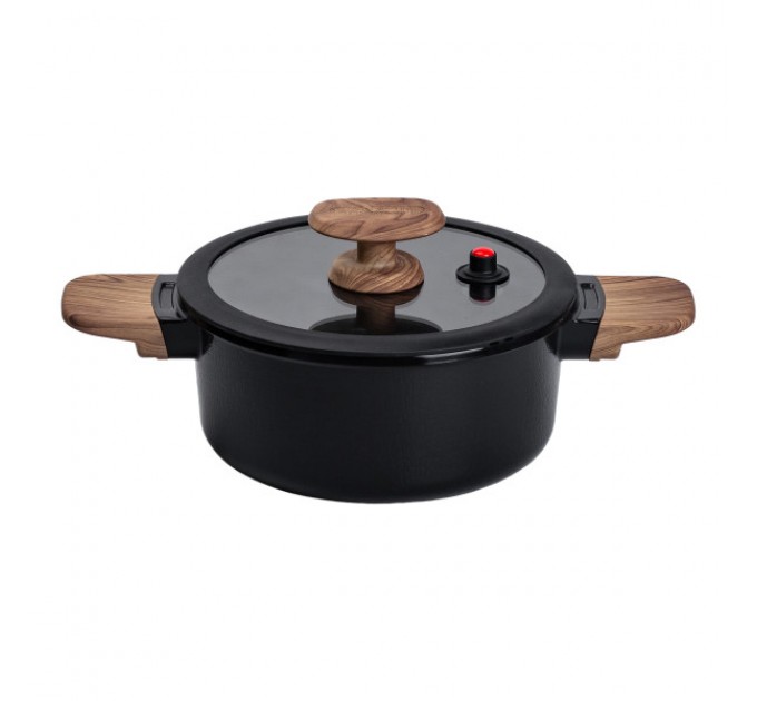 Каструля алюмінієва MGC з антипригарним покриттям 2.5 л, чорний