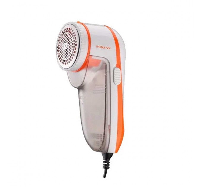Машинка для видалення ковтунців Sokany SK-880 від мережі, помаранчевий