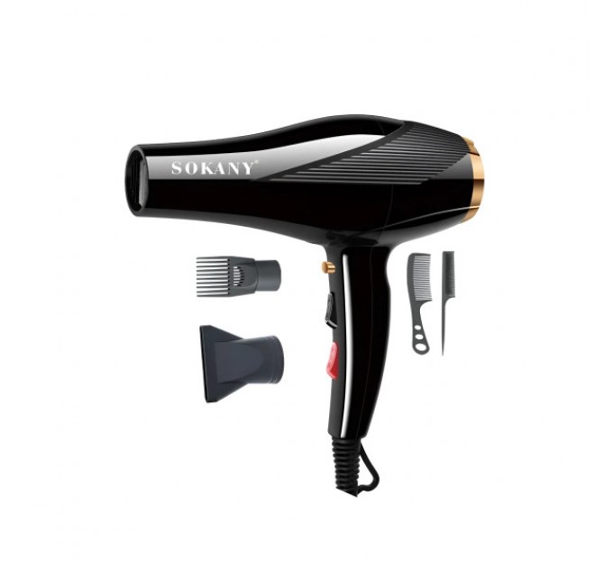 Фен для волосся SOKANY SK-2214 з насадками Фен для волосся SOKANY SK-2214 з насадками