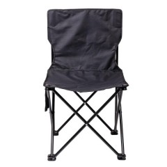 Стілець туристичний складаний дитячий 42*41*72 см, чорний