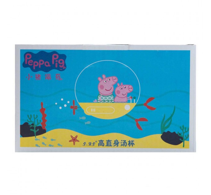 Миска для локшини порцелянова Smiley 770 мл з герметичною кришкою, рожевий