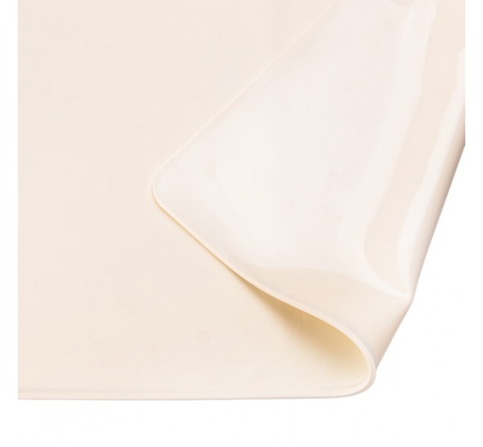 Набір кондитера 3 в 1 килимок силіконовий/шпатель/качалка для тіста, бежевий