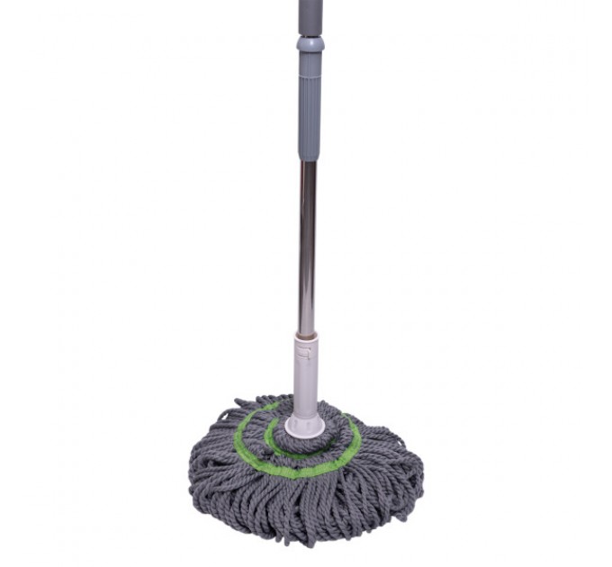 Швабра-моп для миття підлоги 140 см, зелений