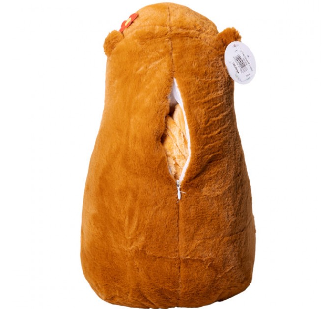 Игрушка-плед Капибара с малышом 100*150 см