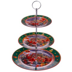 Етажерка для фруктів та десертів Santa порцелянова 34 см