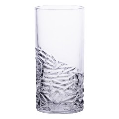 Ваза декоративна Novare 25 см із товстого скла