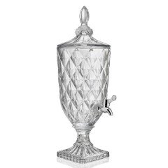 Лимонадниця з краном Crystal 3л на ніжці