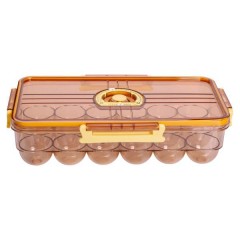 Контейнер-лоток для зберігання яєць 32.5*18*8 см, коричневий