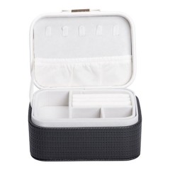 Скринька-органайзер для прикрас 15,5х11,5х8,5 см, чорний