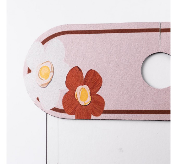 Килимок під змішувач Flower вологовбираючий 37,5*13 см, бежевий