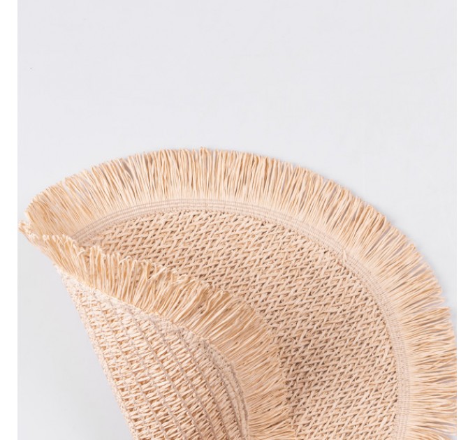 Килимок для сервірування столу Fringe 38 см, бежевий