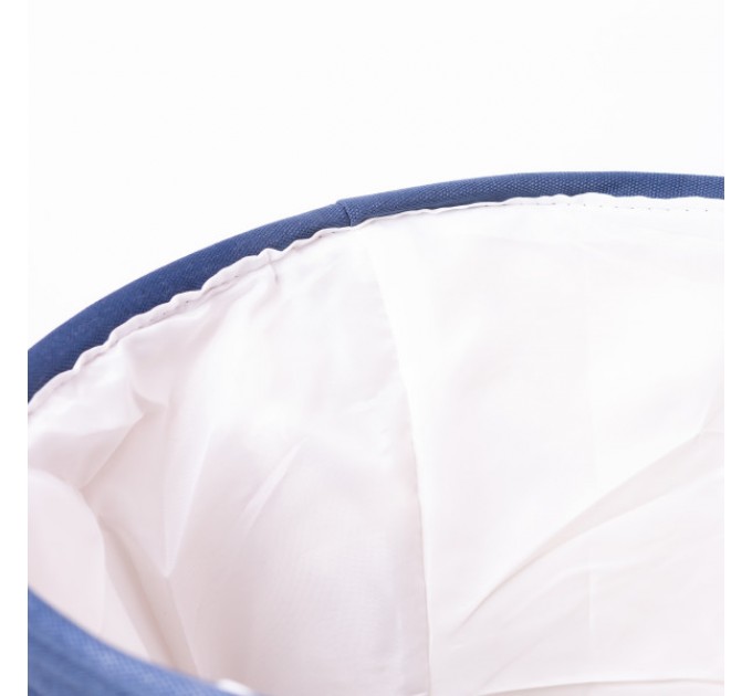 Кошик для дитячих іграшок текстильний 47 см, синій