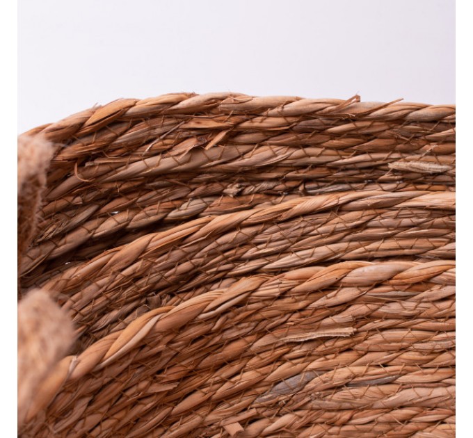 Набір корзин для зберігання речей із водяного гіацинту 3 штуки