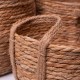 Набір корзин для зберігання речей із водяного гіацинту 3 штуки
