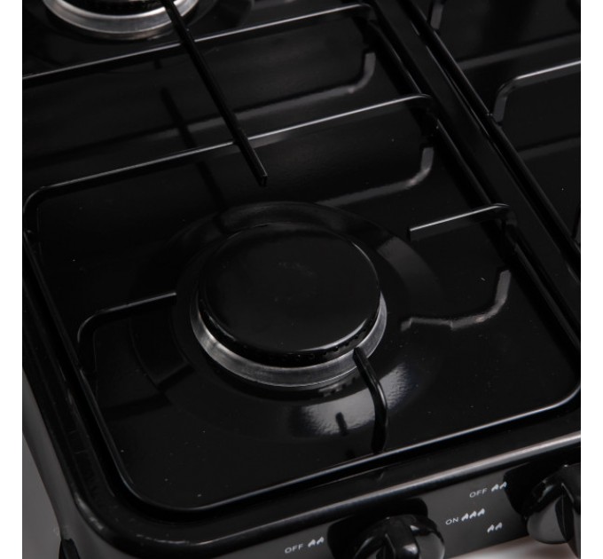 Настольная газовая плита SOKANY SK-6004 четырехконфорочная для баллонного газа