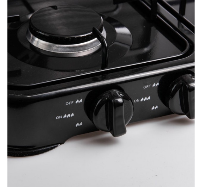 Настольная газовая плита SOKANY SK-6004 четырехконфорочная для баллонного газа