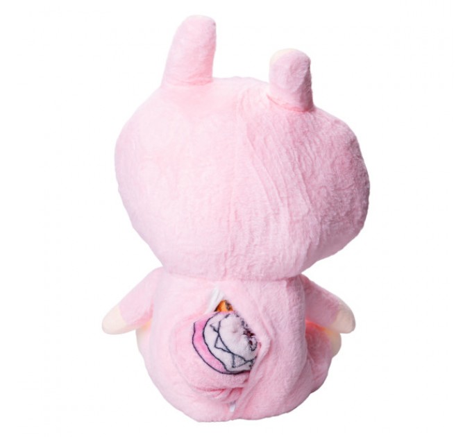 Labubu велика м'яка іграшка-сюрприз, рожевий