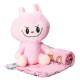 Labubu велика м'яка іграшка-сюрприз, рожевий