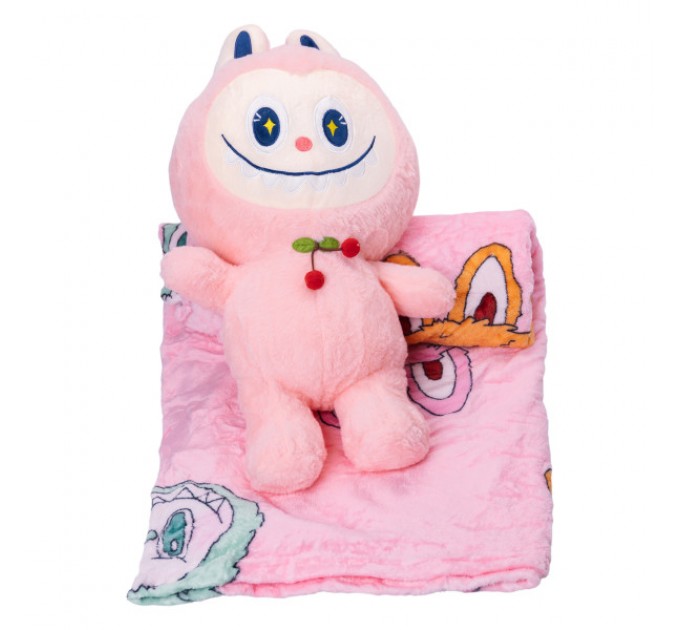 Labubu м'яка іграшка-сюрприз, рожевий