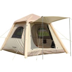 Намет надувний для кемпінгу на 2-3 особи 230*230*150 см з тентом