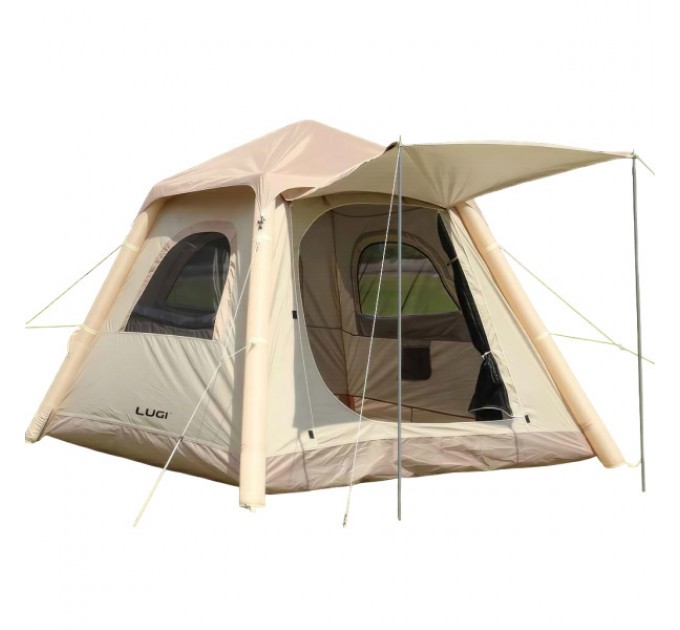 Намет надувний для кемпінгу на 2-3 особи 230*230*150 см з тентом