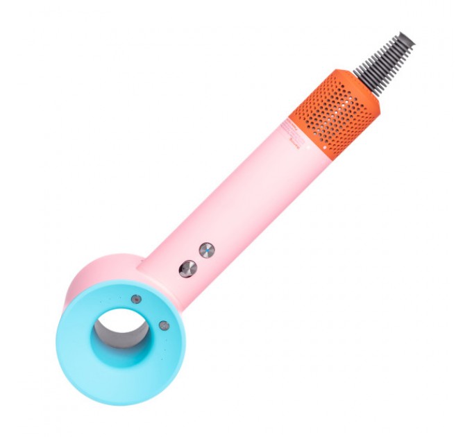 Фэн стайлер для волос 5 в 1 Supersonic Premium 1600 Вт 5 насадок, розовый