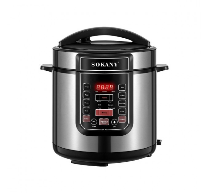 Мультиварка Sokany SK-07053 на 7 л, сталь Мультиварка Sokany SK-07053 на 7 л, сталь