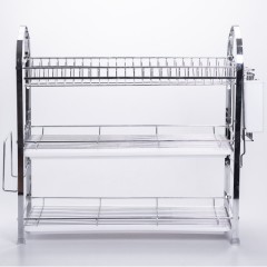 Сушарка для посуду триярусна 55*27*14 см