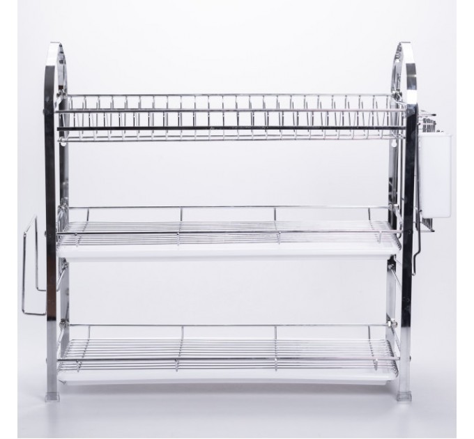 Сушарка для посуду триярусна 55*27*14 см