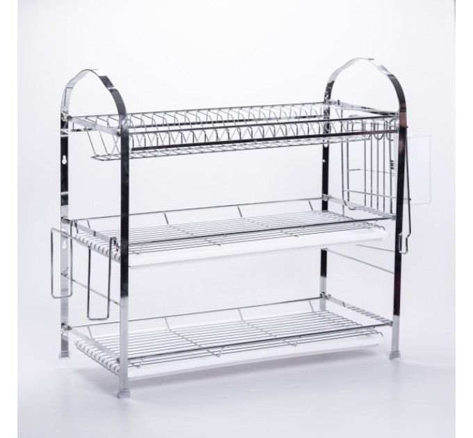 Сушарка для посуду триярусна 55*27*14 см