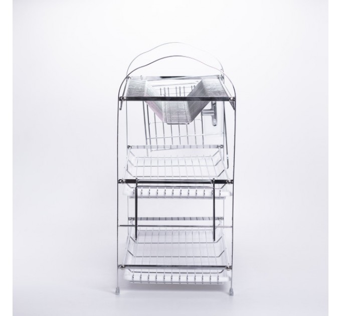 Сушарка для посуду триярусна 55*27*14 см