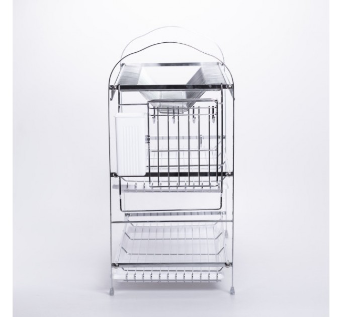 Сушарка для посуду триярусна 55*27*14 см