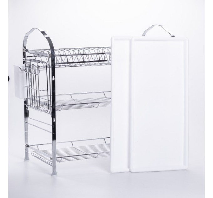 Сушарка для посуду триярусна 55*27*14 см