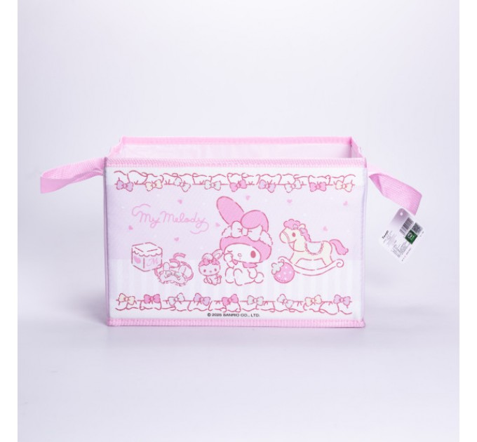 Органайзер текстильний для зберігання іграшок 30*20*20 см, рожевий Органайзер текстильний для зберігання іграшок 30*20*20 см, рожевий