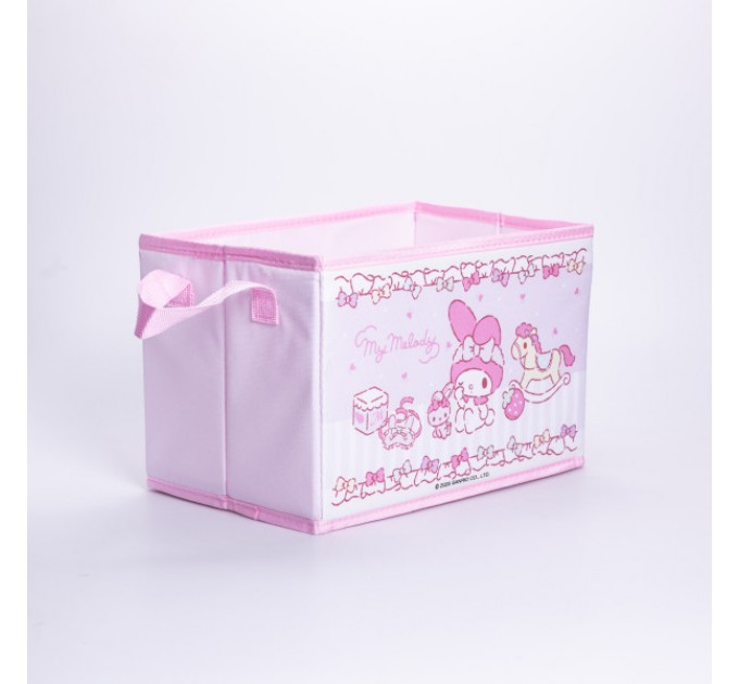 Органайзер текстильний для зберігання іграшок 30*20*20 см, рожевий